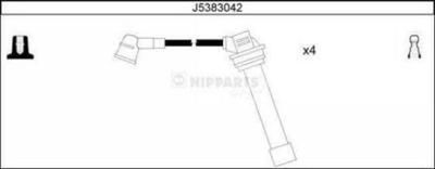 Комплект проводов зажигания NIPPARTS J5383042 для MAZDA XEDOS