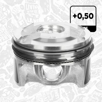 PISTON ET ENGINETEAM PM015650 1