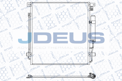 JDEUS M-7180620 Радіатор кондиціонера для MITSUBISHI (Митсубиши)