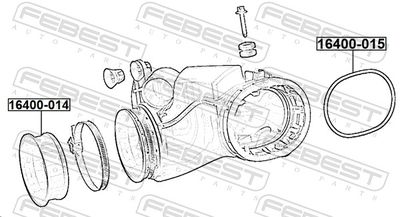 ETANSARE INTRARE TURBINA (COMPRESOR) FEBEST 16400014 1
