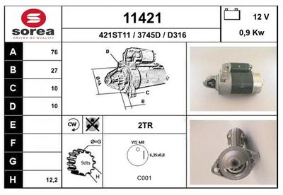 STARTER EAI 11420