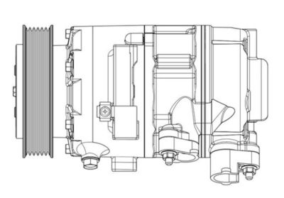 COMPRESOR CLIMATIZARE MAHLE ACP634000P 4
