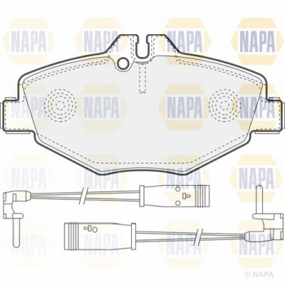 Brake Pad Set NAPA PBP7150