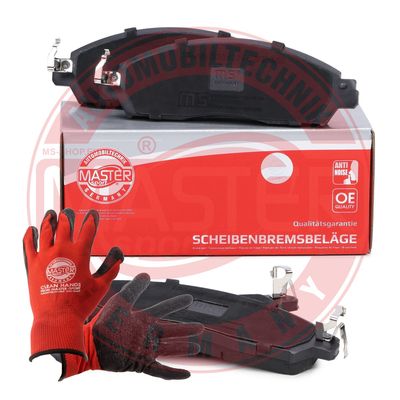 Zestaw klocków hamulcowych, hamulce tarczowe MASTER-SPORT GERMANY 13046055382N-SET-MSP