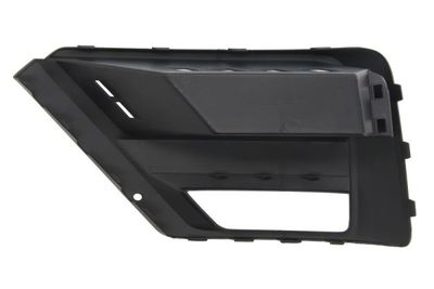 Voorbumper afdekking Voor Rechts (Bodem, met mistlampgaten, plastic, zwart, certificaat THATCHAM) past: VW CRAFTER II 09.16-