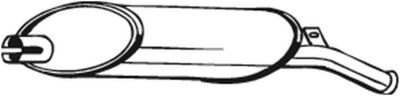 BOSAL Einddemper (200-925)