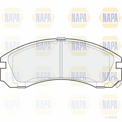 Brake Pad Set NAPA NBP1154