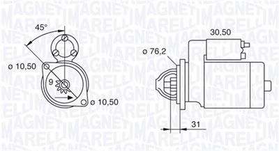 MAGNETI MARELLI Starteris