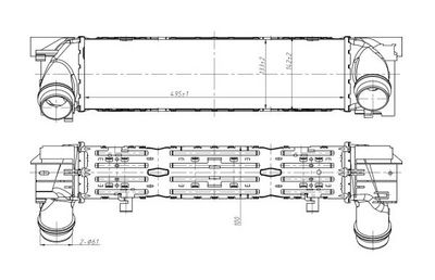 INTERCOOLER COMPRESOR NRF 309097 4