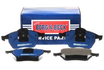 комплект спирачно феродо, дискови спирачки BORG & BECK BBP1446