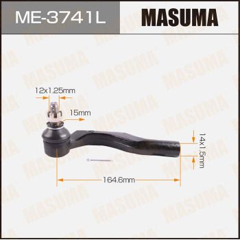 MASUMA ME-3741L Наконечник рулевой тяги  для TOYOTA BREVIS (Тойота Бревис)