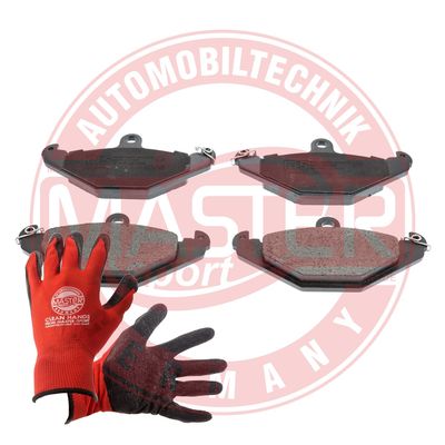 Zestaw klocków hamulcowych, hamulce tarczowe MASTER-SPORT GERMANY 13046049572N-SET-MSP