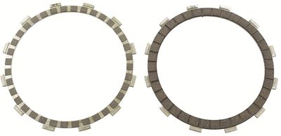 Belaglamellensatz, Kupplung