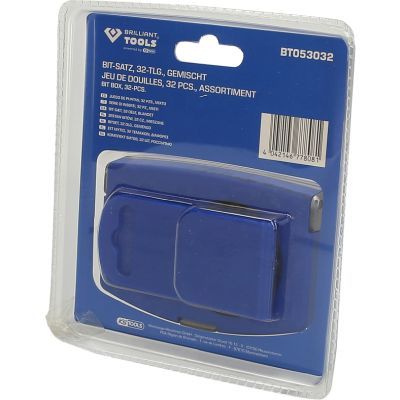 Ks Tools - Sada skrutkových bitov 1/4" 32ks