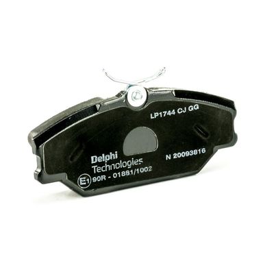 BREMSBELAGSATZ SCHEIBENBREMSE DELPHI LP1744 35