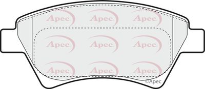 Brake Pad Set APEC PAD1308