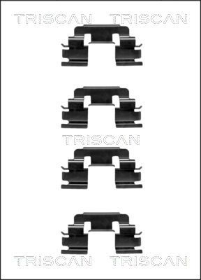 Комплектующие, колодки дискового тормоза TRISCAN 8105 171006 для LAND ROVER FREELANDER