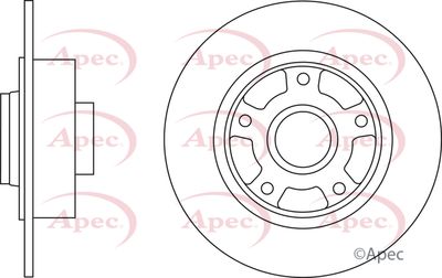 Brake Disc APEC DSK2843