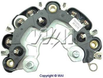 Pont de diodes d'alternateur WAI — 12V, 11,989cm