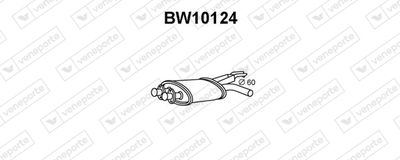 VENEPORTE BW10124 Глушитель выхлопных газов  для BMW 5 (E34) 520 i 24V