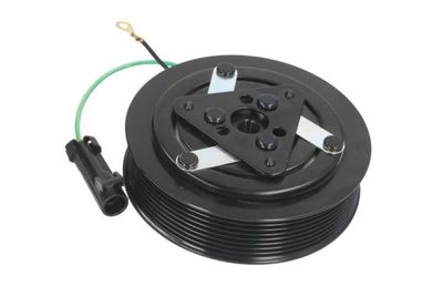 Airconditioning compressor, elektromagnetische koppeling