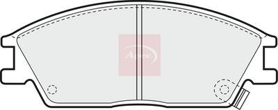 APEC Brake Pad Set, disc brake PAD705