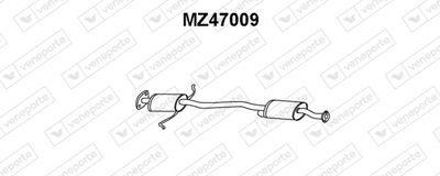 VENEPORTE MZ47009 Глушитель выхлопных газов  для MAZDA 323 III Hatchback (BF) 1.6 GT