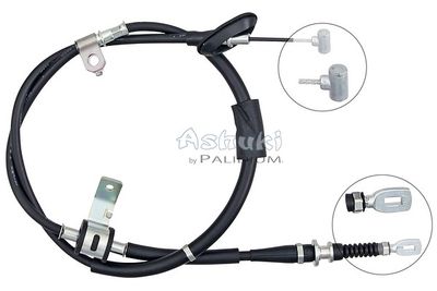 Тросик, cтояночный тормоз ASHUKI by Palidium ASH3-1133 для SUZUKI IGNIS