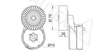 INTINZATOR CUREA CUREA DISTRIBUTIE AUTEX 654269 1