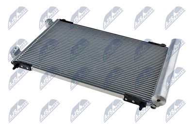 NTY CCS-PE-007 Радиатор кондиционера  для PEUGEOT 206 (Пежо 206)