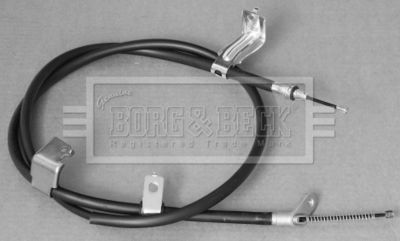 Cable Pull, parking brake Borg & Beck BKB3096