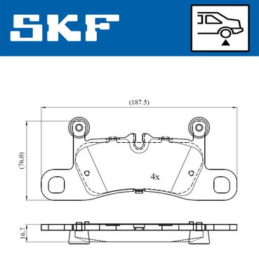 SET PLACUTE FRANA FRANA DISC SKF VKBP90297 1