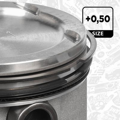 PISTON ET ENGINETEAM PM014550 2