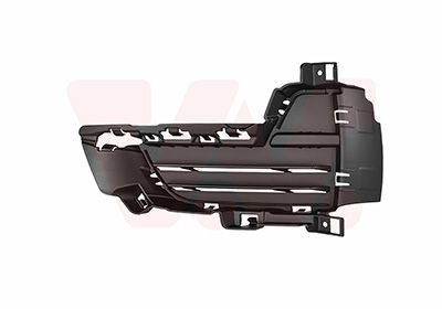 Ventilatiegrille, bumper