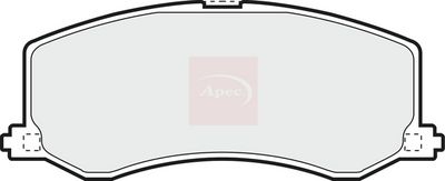 APEC Brake Pad Set, disc brake PAD1028