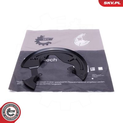Ochranný plech proti rozstřikování, brzdový kotouč SKV 57SKV276