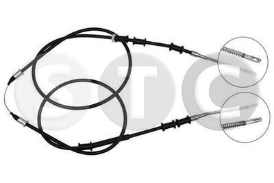 STC T482479 Трос ручного тормоза для OPEL KADETT E Фургон/универсал (T85) 1.7 D (C70, D70) STC T482479 Трос ручного тормоза для OPEL KADETT E Фургон/универсал (T85) 1.7 D (C70, D70)