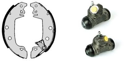 Комплект тормозных колодок BREMBO H 68 017 для RENAULT 25