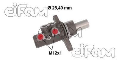 CIFAM 202-878 Ремкомплект тормозного цилиндра  для PEUGEOT  (Пежо Ркз)