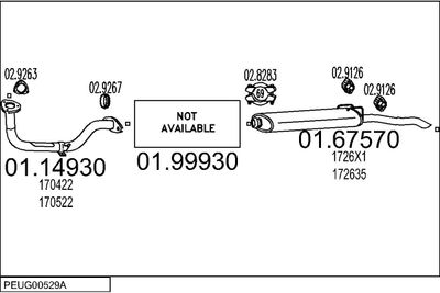 SISTEM DE ESAPAMENT MTS PEUG00529A002373