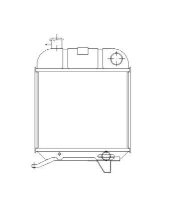 Radiator, engine cooling 57100