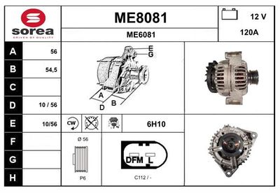 GENERATOR SNRA ME8081