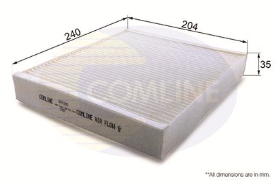 COMLINE EKF295 Фильтр салона  для OPEL AMPERA (Опель Ампера)