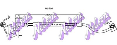 KAWE H6916 Тормозной шланг  для DODGE  (Додж Неон)