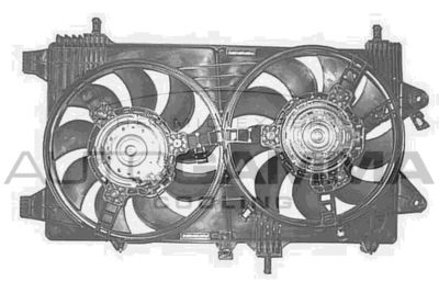 AUTOGAMMA GA201039 Вентилятор системы охлаждения двигателя для FIAT IDEA