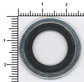 Уплотнительное кольцо, резьбовая пробка маслосливн. отверст. ELRING 359.300 для SUZUKI VITARA