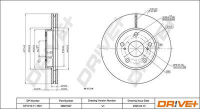 BREMSSCHEIBE DR!VE+ DP1010111607 2