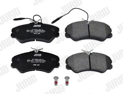 BREMSBELAGSATZ SCHEIBENBREMSE