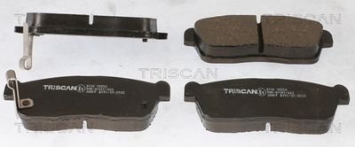 TRISCAN 8110 10552 Тормозные колодки и сигнализаторы  для SUZUKI CARRY (Сузуки Карр)