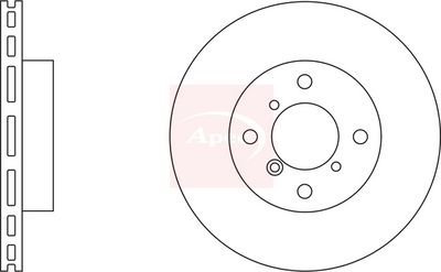 APEC Brake Disc DSK2073